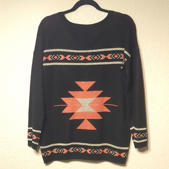 DEMANDING--SOUTHWEST SWEATER - Picture 7 of 8